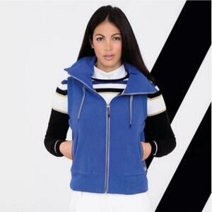 Horseware Platinum Blue Fleece Vest Women’s Size Large Full Zip